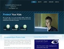 Tablet Screenshot of covenanteyespromocode.com